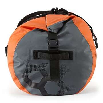 Gill Large Orange 60 Litre Racing Boating Bag with Shoulder Strap
