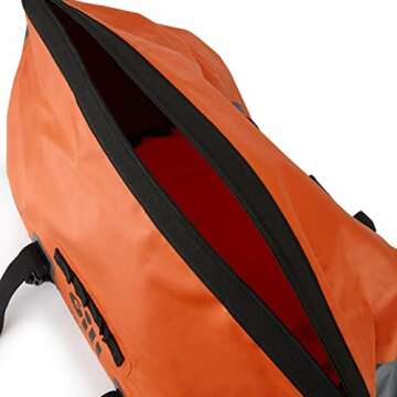 Gill Large Orange 60 Litre Racing Boating Bag with Shoulder Strap