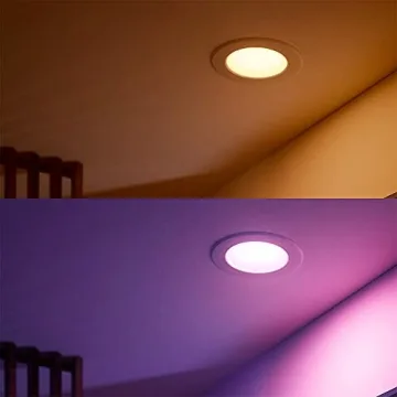Philips Hue Smart Recessed LED Downlight - Color-Changing Ambiance Light