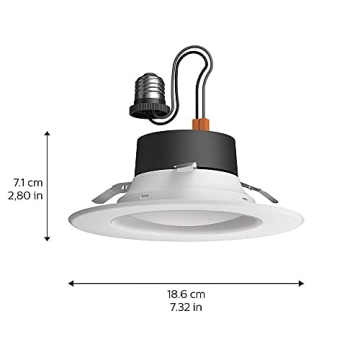 Philips Hue Smart Recessed LED Downlight - Color-Changing Ambiance Light