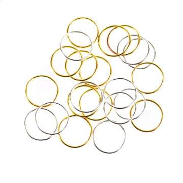 Stylish Hair Cuffs & Beads - 200 Pcs for Fun Hairstyles