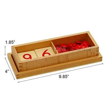Elite Montessori Cards and Counters: Durable Learning Set