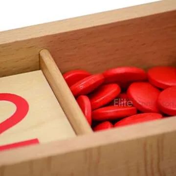 Elite Montessori Cards and Counters: Durable Learning Set