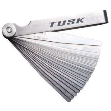 TUSK Tapered Feeler Gauge Set for Precision Measuring