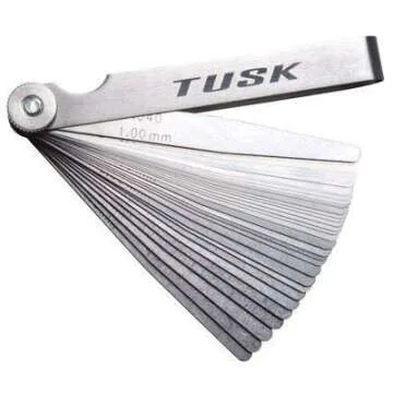 TUSK Tapered Feeler Gauge Set for Precision Measuring