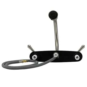 Stylish RecPro RV Kitchen Faucet with Pull Down Sprayer