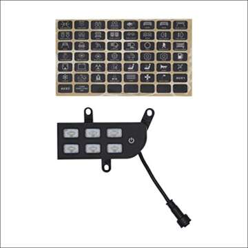 Voswitch JL300 Dash Switch Panel for Jeep Wrangler JL