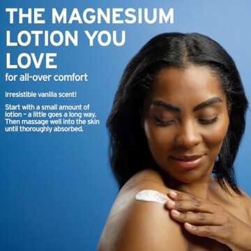 Life-flo Magnesium Lotion, Vanilla Scent - Relief and Relaxation with Magnesium Chloride from The Zechstein Seabed - Dermatologist Tested, Hypoallergenic, 60-Day Guarantee, Not Tested on Animals, 8oz