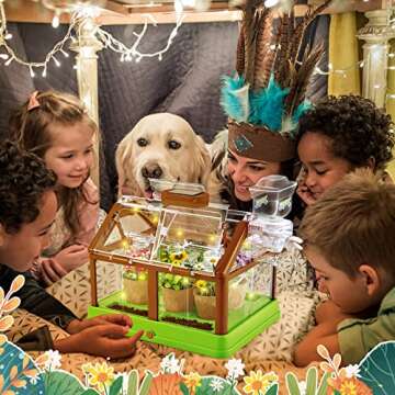 YOZEB Kids Plant Growing Kit - Educational Gardening Gift Set