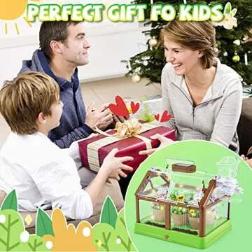 YOZEB Kids Plant Growing Kit - Educational Gardening Gift Set