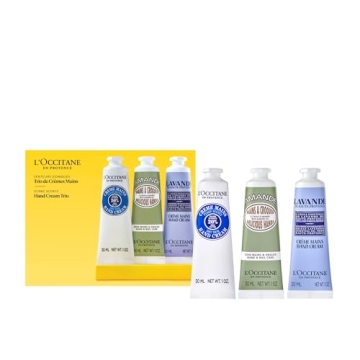 L'OCCITANE Hand Cream Classics Set: Shea, Almond, Lavender