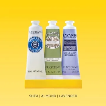 L'OCCITANE Hand Cream Classics Set: Shea, Almond, Lavender