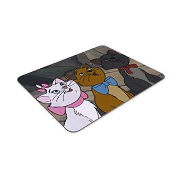 Daisleep Viwinka JNKPOAI The Aristocats Mouse Pad Customized Rubber Mouse Pad Gaming Mouse Pad (Aristocats)