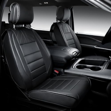 WEIZE Full Set Car Seat Covers for Dodge Ram 1500/2500/3500 - Stylish & Durable