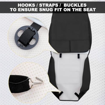 WEIZE Car Seat Covers Set for Dodge Ram 2009-2024