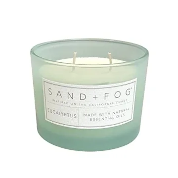 Sand + Fog Eucalyptus Candle - Luxury Home Fragrance