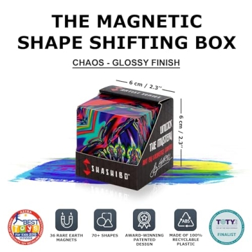 SHASHIBO Shape Shifting Box - Transforming Fidget Puzzle