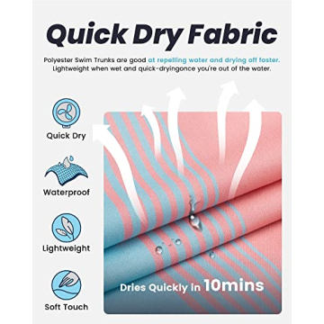 Stylish Quick Dry Maamgic Mens Swim Trunks for Summer Fun