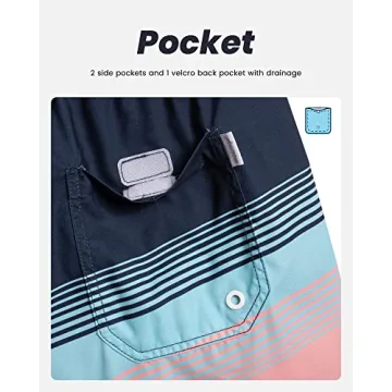 Stylish Quick Dry Maamgic Mens Swim Trunks for Summer Fun