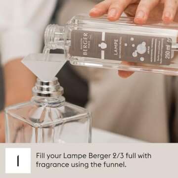 MAISON BERGER - Ocean Breeze - Lampe Berger Fragrance Refill for Home Fragrance Oil Diffuser - Air F...