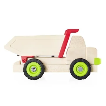 Guidecraft Big Dump Truck - Wooden Educational Toy for Kids