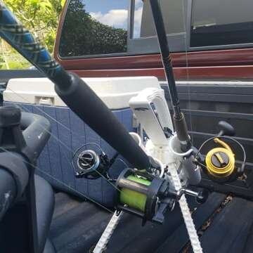 Rod-Runner Fishing Rod Rack - Express 3 Fishing Rod Carrier - White