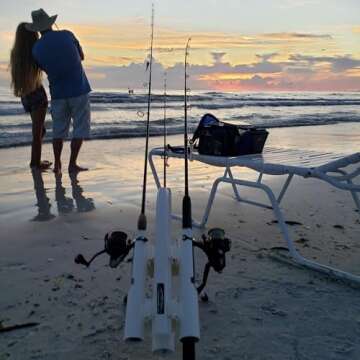 Rod-Runner Fishing Rod Rack - Express 3 Fishing Rod Carrier - White