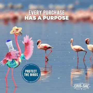 Cris-Sal Gourmet Fine Cristal Sea Salt, Full Flavor Premium Natural Grain, Great for Cooking, Table Seasoning Recipes, Pantry Friendly, 17.63 Oz