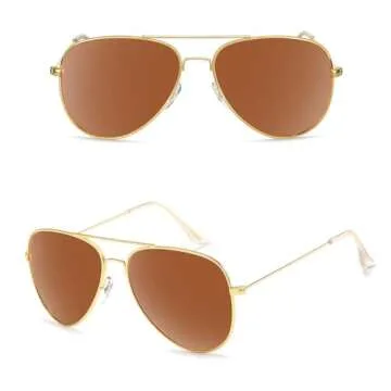 Stylish Ziwanule Polarized Aviator Sunglasses for All Occasions