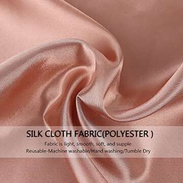 SunForMorning Silk Dust Bags for Purses and Shoes 5 Pack