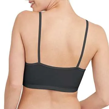 Hanes Women's Cotton String Bralette Pack - 3 Pack Comfort