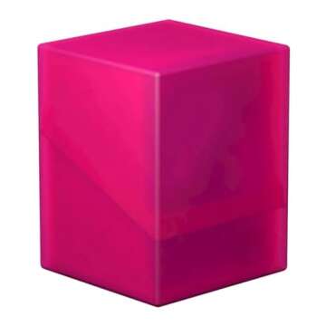 Ultimate Guard Boulder 100+, Deck Case for 100 Double-Sleeved TCG Cards, Rhodonite, Secure & Durable...