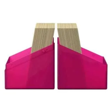 Ultimate Guard Boulder 100+, Deck Case for 100 Double-Sleeved TCG Cards, Rhodonite, Secure & Durable Storage for Trading Card Games, Soft-Touch Finish