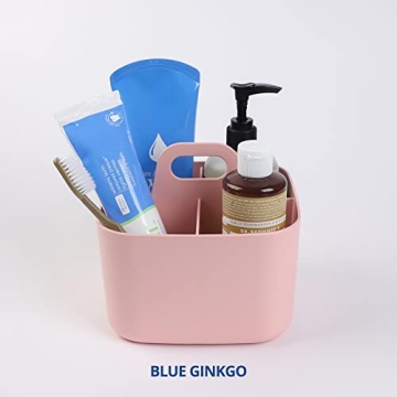BLUE GINKGO Multipurpose Caddy Organizer in Pink
