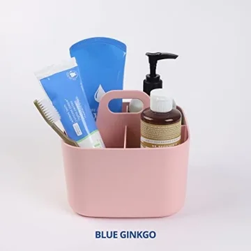 BLUE GINKGO Multipurpose Caddy Organizer in Pink