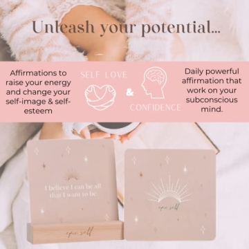 Empowering Positive Affirmation Cards for Self-Love