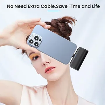 Ultra Compact 5200mAh Power Bank for iPhone Charging