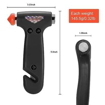 THINKWORK Car Safety Hammer - Essential Emergency Escape Tool
