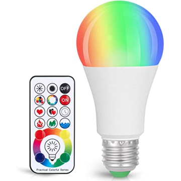 SUNNEST LED Color Changing Light Bulb for Mood Lighting