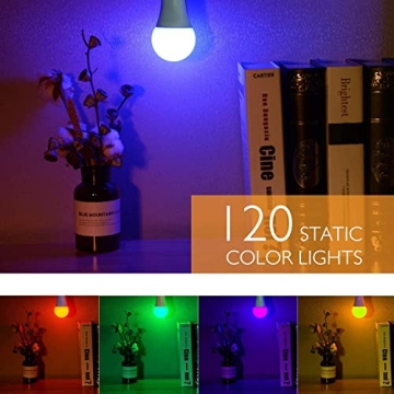 SUNNEST LED Color Changing Light Bulb for Mood Lighting