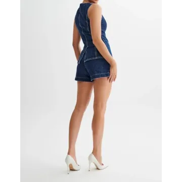 Women's Casual Denim 2-Piece Summer Set for Stylish Days