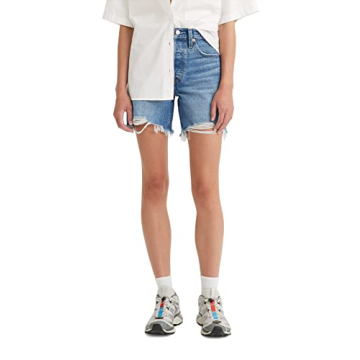 Levi's Women's 501 Mid Thigh Short - Stylish & Comfortable