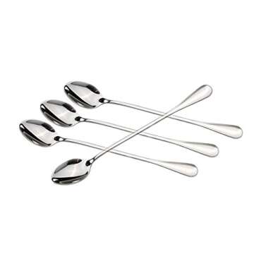 Dhrbsx Long-Handled Ice Tea Spoon Set for Every Occasion