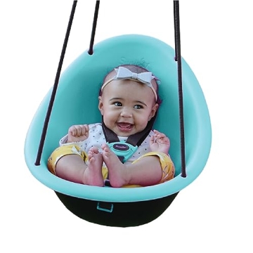 Swurfer Kiwi Toddler Swing - Safe, Comfy Outdoor & Indoor Baby Swing
