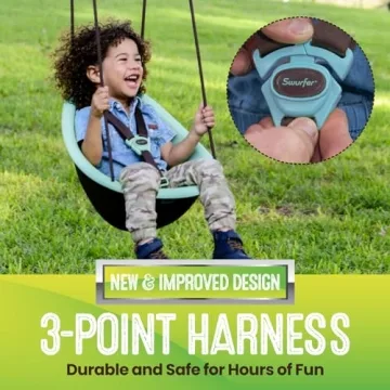 Swurfer Kiwi Toddler Swing Safe Comfy Outdoor Baby Swing