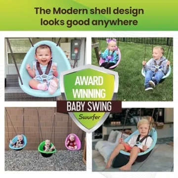 Swurfer Kiwi Toddler Swing Safe Comfy Outdoor Baby Swing