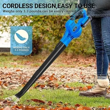 WISETOOL 20V Cordless Leaf Blower Lightweight Powerful