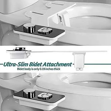 Affordable SAMODRA Bidet Attachment with Pressure Controls