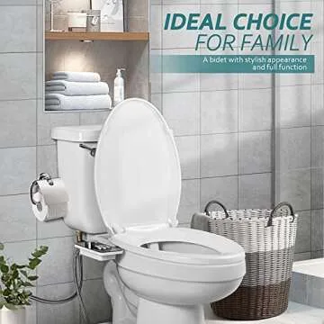 Affordable SAMODRA Bidet Attachment with Pressure Controls