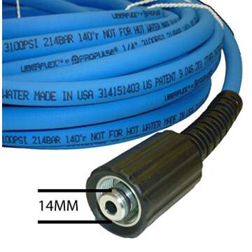 UBERFLEX™ Kink Resistant Pressure Washer Hose 50', 3100 PSI - Made in USA